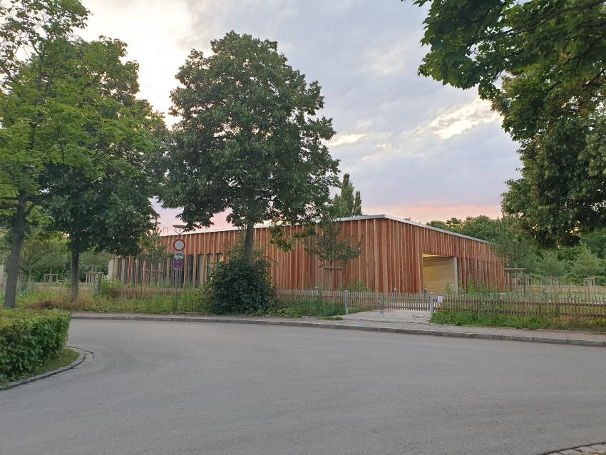 Außenansicht der Umweltstation (Foto: LPV Augsburg)