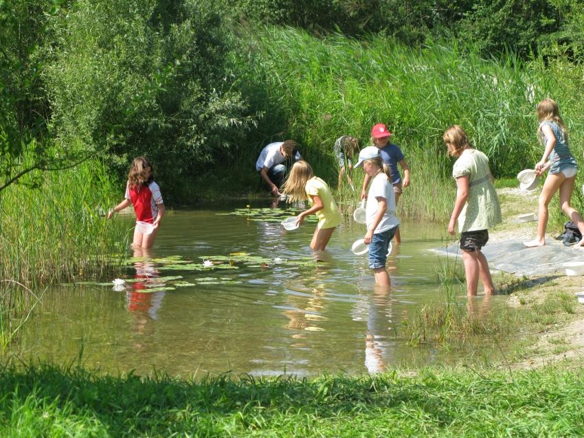 Wassererkundung; Foto: C. Baumann