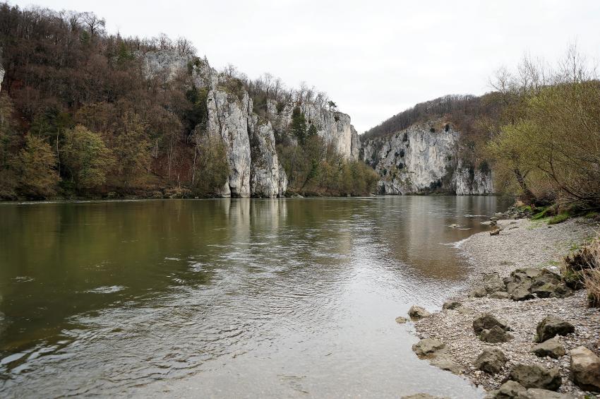 Blick auf die Weltenburger Enge