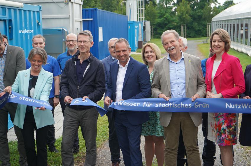 Umweltminister Thorsten Glauber verkündet den Start des Forschungsvorhabens 