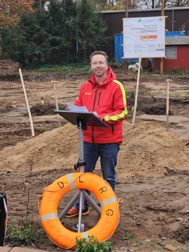 Maik Baumgarten, Vorsitzender DLRG Ortsgruppe Forchheim