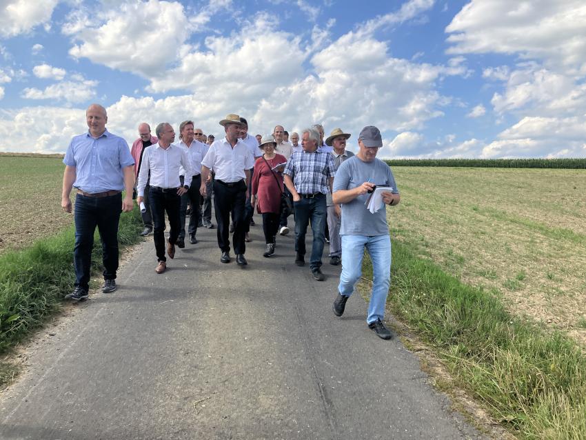 Termin mit Minister Glauber und Minister Aiwanger