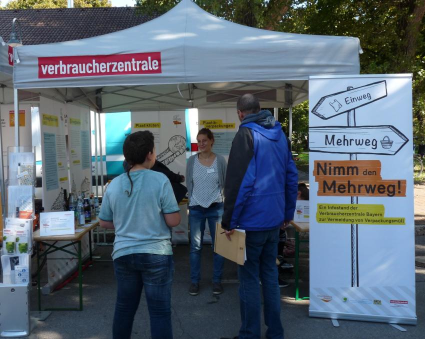 Ansicht Infostand 