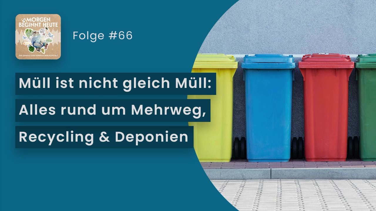 Vorschaubild des Videos: Müll ist nicht gleich Müll: Alles rund um Mehrweg, Recycling und Deponien