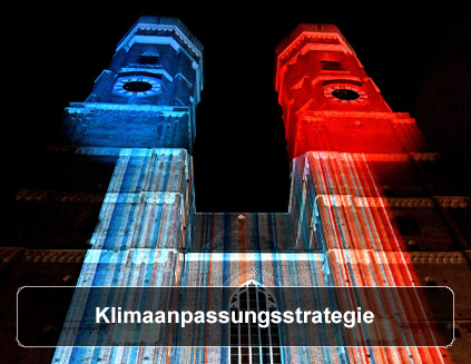 Link führt zur Seite Klimaanpassung in Bayern