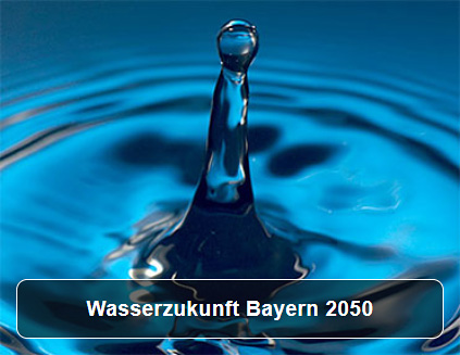 Link führt zur Seite Wasserzukunft Bayern 2050